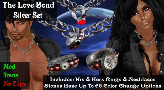 The Love Bond Silver Set