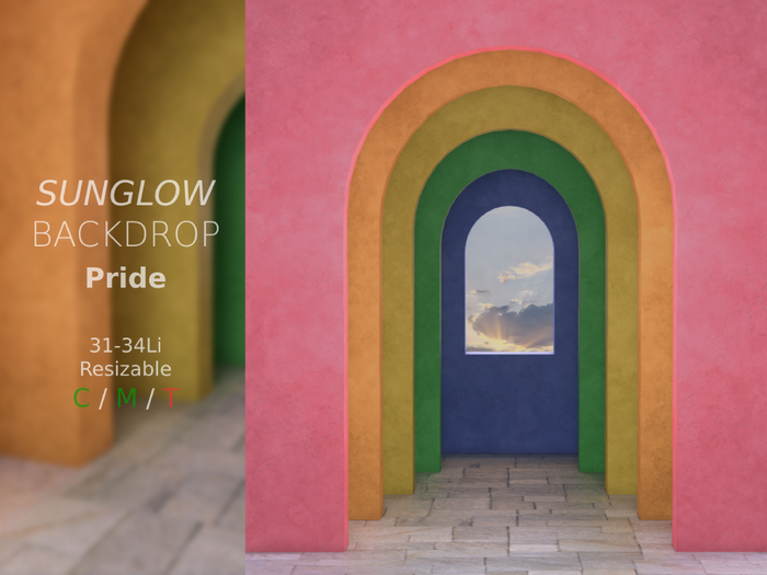 Sunglow Backdrop - Pride