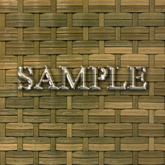 Zoy Texture [ Woven Rattan 02 ] Seamless - Old