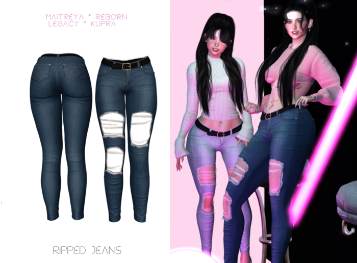 Be.Radikal.Be.Unique. Jenny's Jeans-DARK BLUE