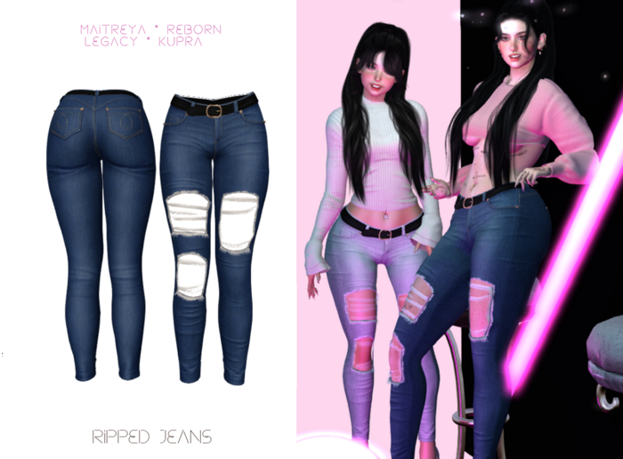 Be.Radikal.Be.Unique. Jenny's Jeans-BLUE