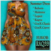 [R39] Summer Dress-FLWOB
