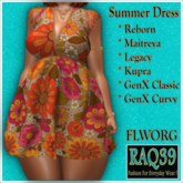 [R39] Summer Dress-FLWORG