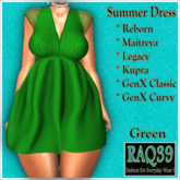[R39] Summer Dress-Green