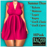 [R39] Summer Dress-HPink