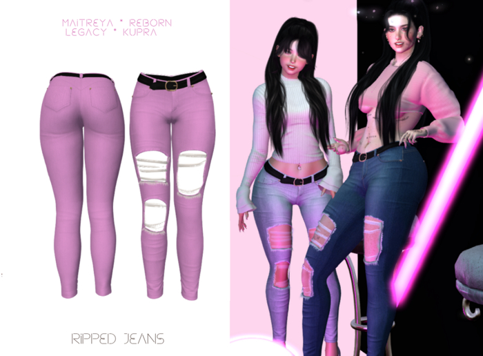 Be.Radikal.Be.Unique. Jenny's Jeans -LAVENDER