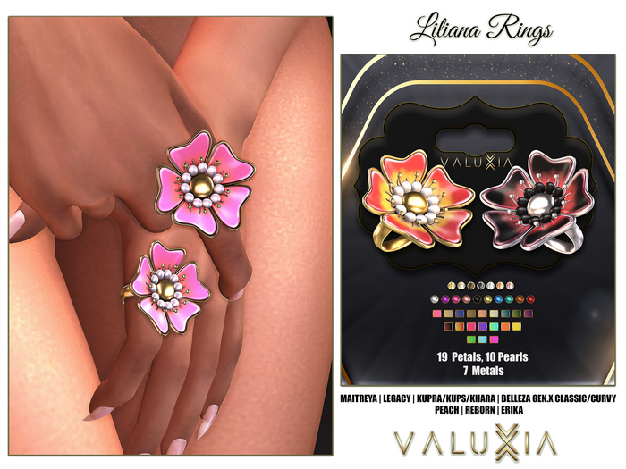 VALUXIA - Liliana Rings