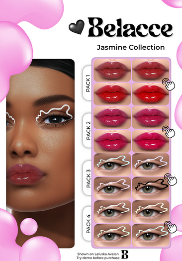 [BELACCE] Jasmine Lipstick Collection Pack 2