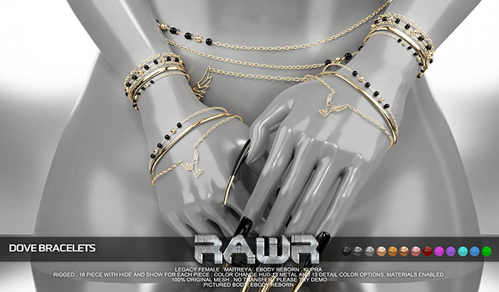 RAWR! Dove Bracelets (add me)
