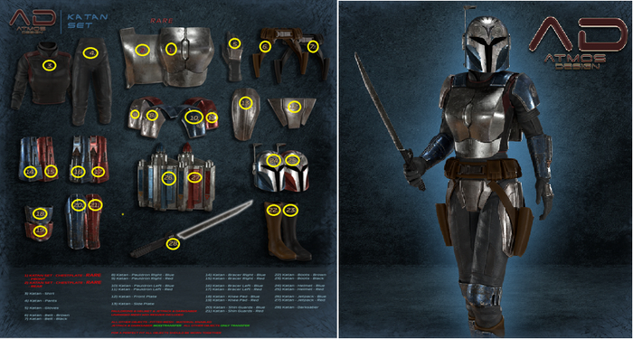 [AD] - Katan SET - full set  Legacy