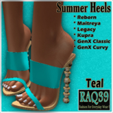 [R39] Summer Heels-Teal