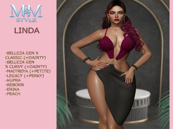 M&M STYLE-LINDA RED-JUN23