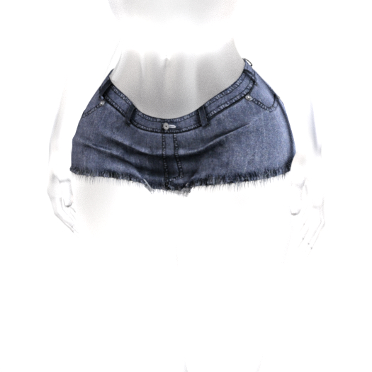 [KONVO] Rika Denim Skirt - Mid Denim
