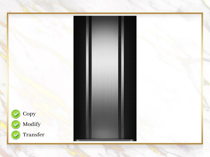 Wallpaper silver / black.