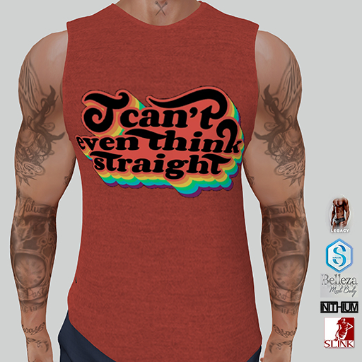 Pride Tank New Red Straight(Add Me)