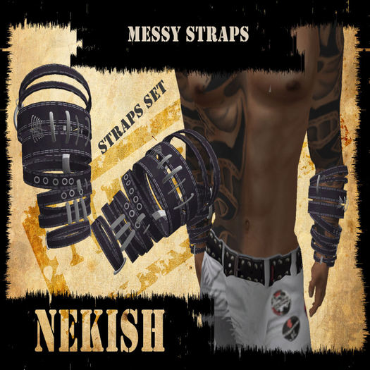 [NEKISH] Messy Straps (Full Perm)
