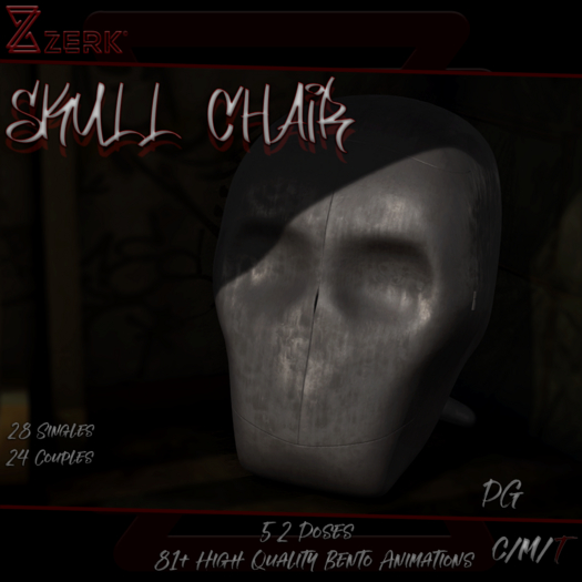 ZERK - Skull Chair (PG)