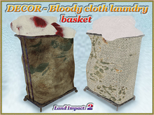 DECOR - Bloody cloth laundry basket (2 LI) (Full perm)