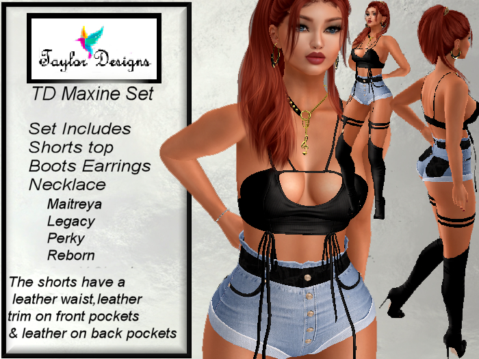 TD Maxine Shorts Set