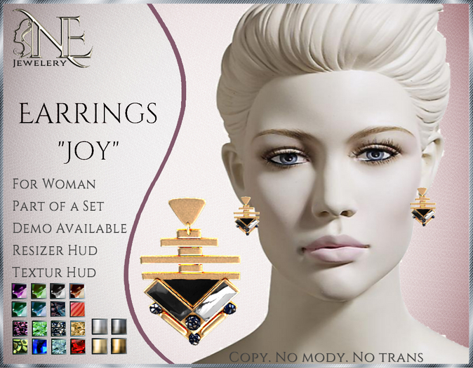 !! NE! Earrings "Joy"   