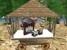 CAD " Sales & Market Kiosk Cart Version Gold 1 " boxed