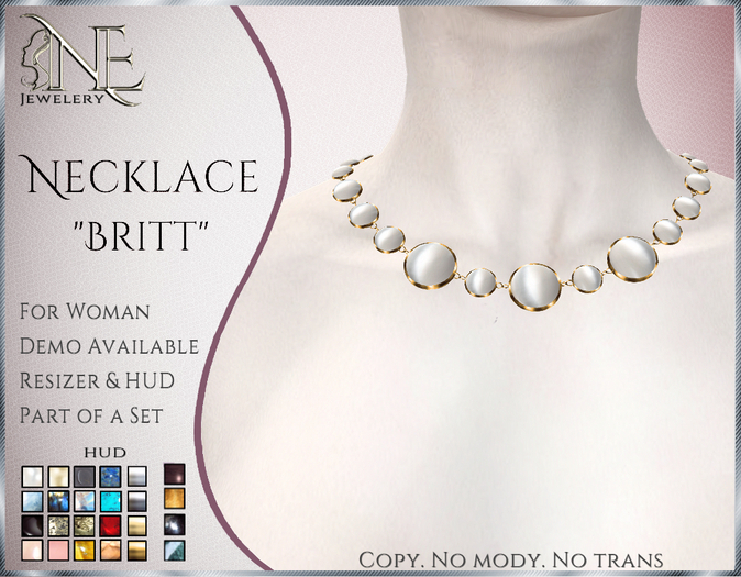 !! NE! Necklace "Britt" 