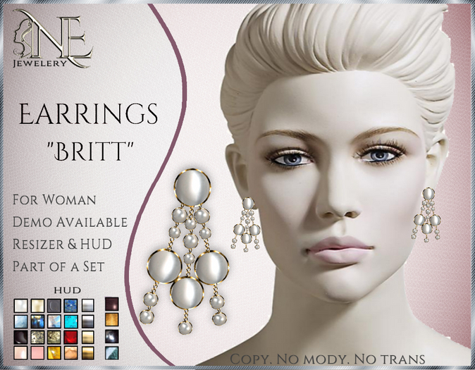 !! NE! Earring "Britt" (DEMO)
