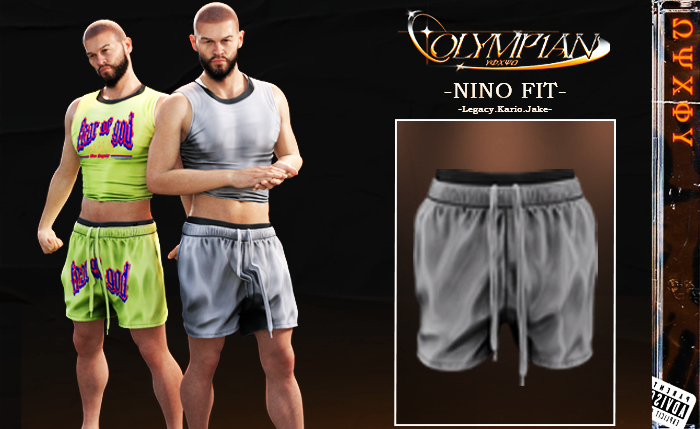 .O. Nino Shorts x (STEEL)