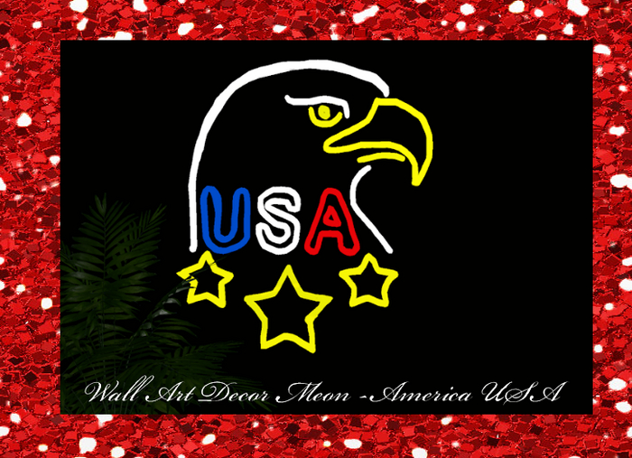 Wall Art Decor Neon -America USA