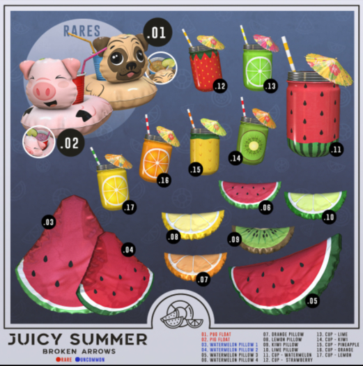 17 - BROKEN ARROWS - Juicy Summer