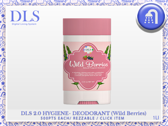 DLS Hygiene 2.0 - Deodorant (Wild Berries)