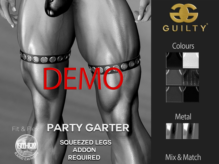 Guilty 122 Party Garter Demo