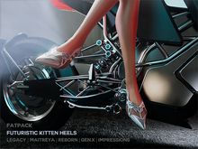$NT Futuristic Kitten Heels FATPACK