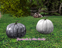 12 Fancy Decor: Enchanted Pumpkin - blue C