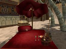 CA DESIGN " PICNIC Deluxe Red Rose Garden w. Music" boxed