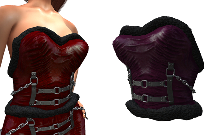 MORBID Talida Top Perky - Cranberry