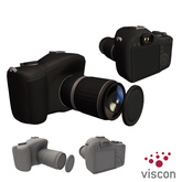 Viscon* Sculpties Reflex Camera + UV Maps/Textures
