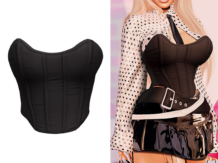 YALLA ~ Chelsea Corset [BLACK]
