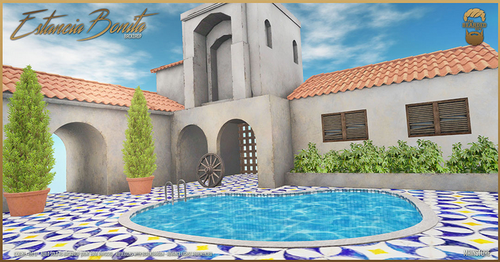 Estancia Bonita Backdrop - The Bearded Guy