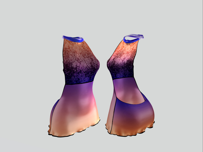 Wardark Designs - Elle - Bronzed Blue