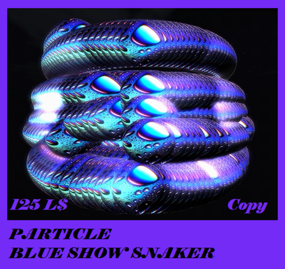 PARTICLE BLUE SHOW SNAKER