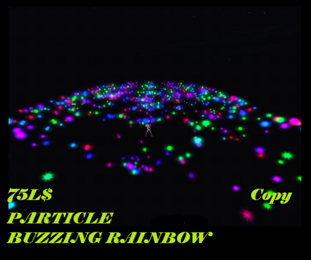 PARTICLE BUZZING RAINBOW