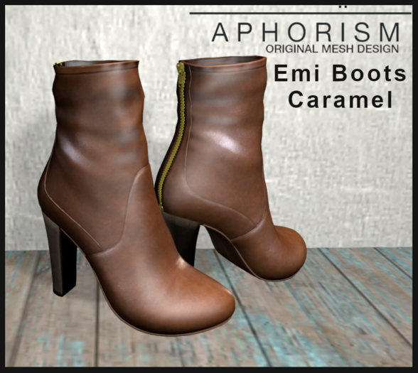 !APHORISM! Emi Boots - Caramel