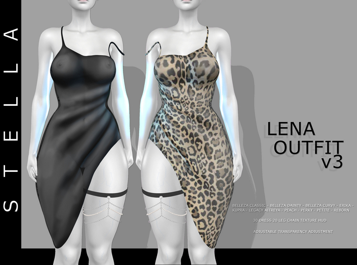 {ST} Lena Dress v3 *FATPACK*