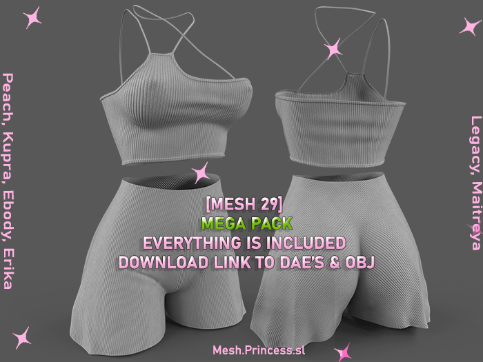 [MeshPrincess MEGA PACK] [MESH 29]