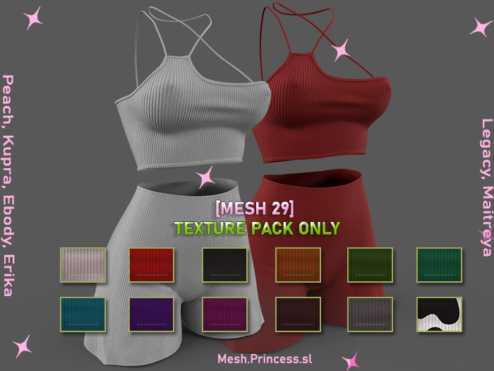 [MeshPrincess TEXTURE PACK] [MESH 29]