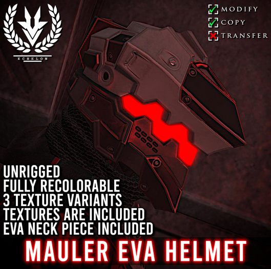 [Echelon] // Mauler EVA Helmet