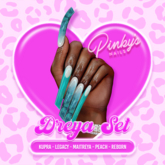 !! Pinky's Nails !! Dreya Set ' Lipstick