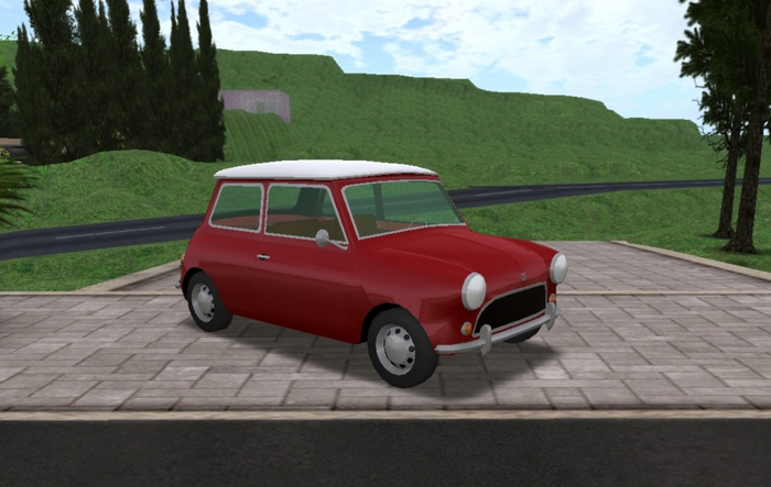 BRITISH MINI CAR