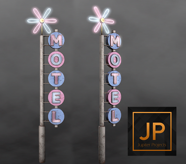 14. Refuge - Flower Motel Sign